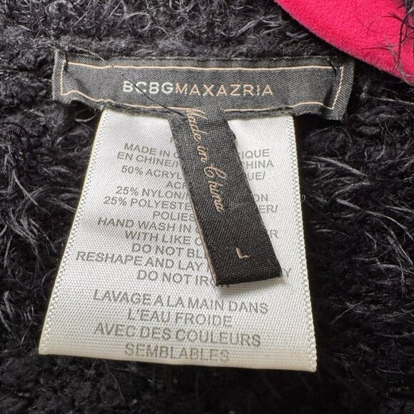BCBG MaxAzria Super Soft Open Waterfall Cardigan Sweater Size Large - Picture 6 of 8